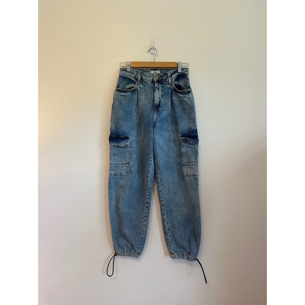Forever 21 High Rise Cargo Utility Jogger‎ Jeans | Size 26
